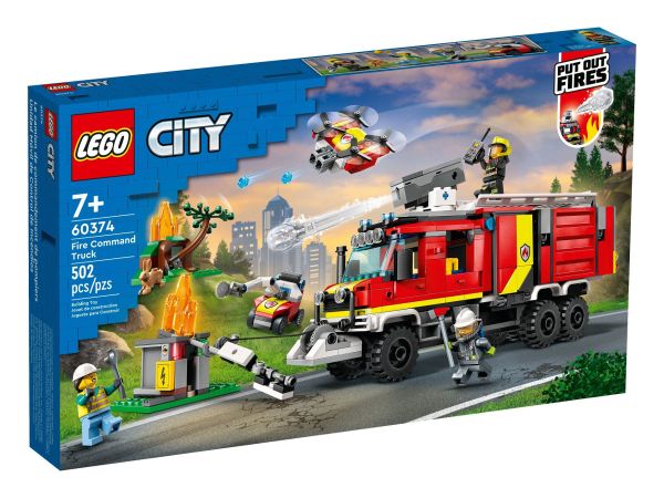ЛЕГО Сити - Камион на пожарна команда 60374