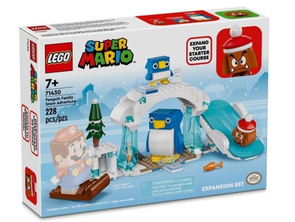 ЛЕГО Супер Марио - Комплект с допълнения penguin Family Snow Adventure 71430