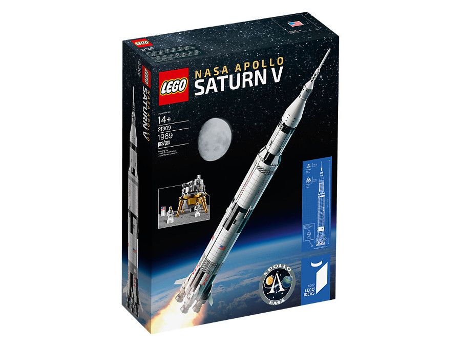 ЛЕГО Идеи -  НАСА Аполо Сатурн V 21309