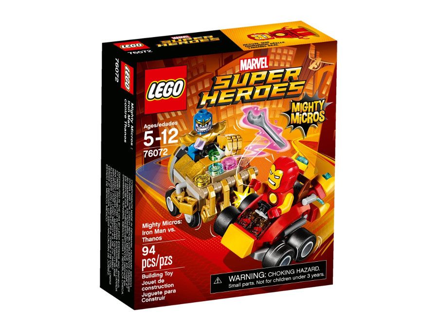LEGO ЛЕГО 76072 цена Могъщите микро: Железния човек срещу Танос
