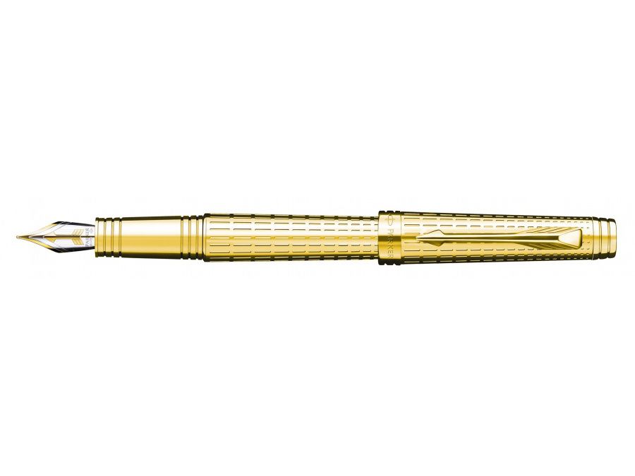 Писалка Паркер Parker  Premier Deluxe Gold Plated GT