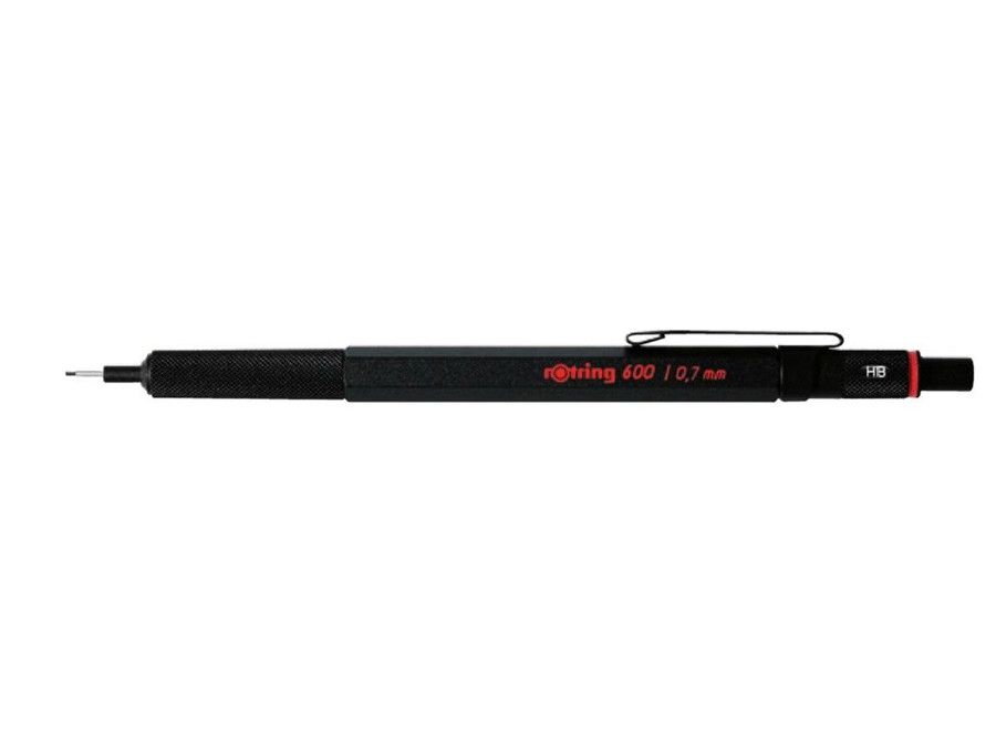 Автоматичен молив Ротринг Rotring 600, черен, 0.7 mm, ВАР