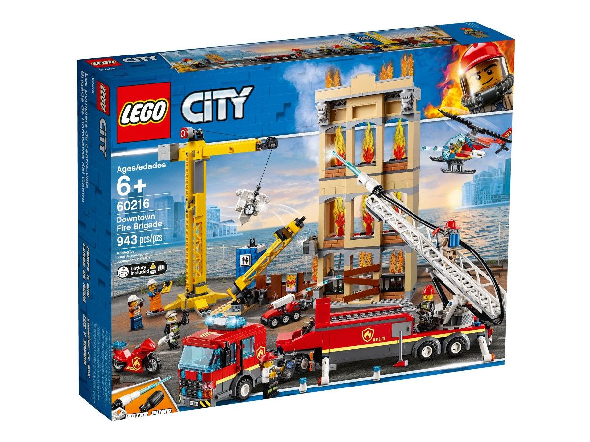 ЛЕГО Сити - Пожарна команда в центъра 60216
