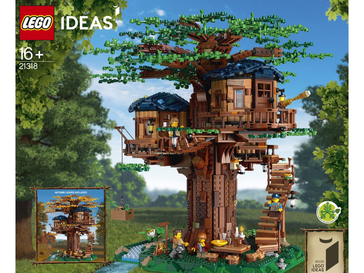 ЛЕГО Идеи -  Къща на дърво 21318