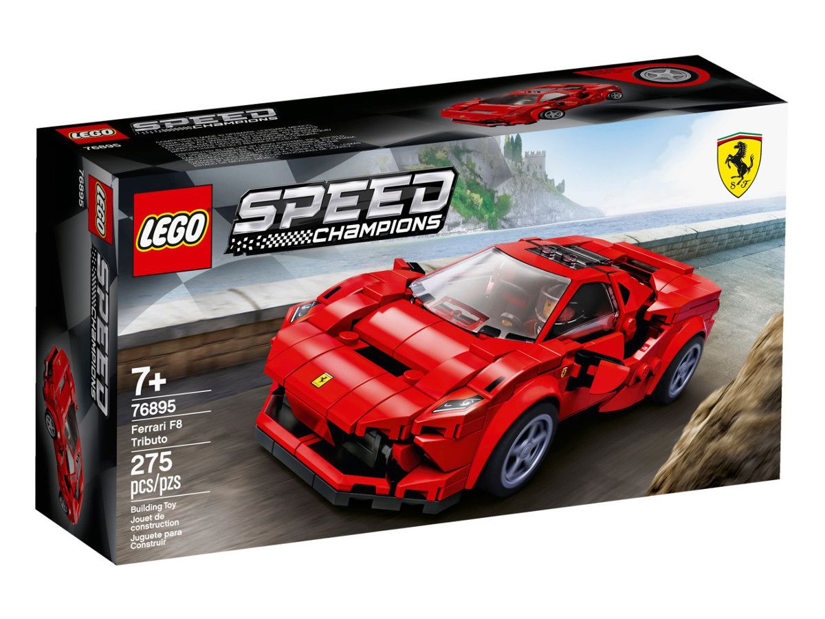 LEGO 76895  ЛЕГО Спийд Шампиони - Ферари F8 Трибуто 