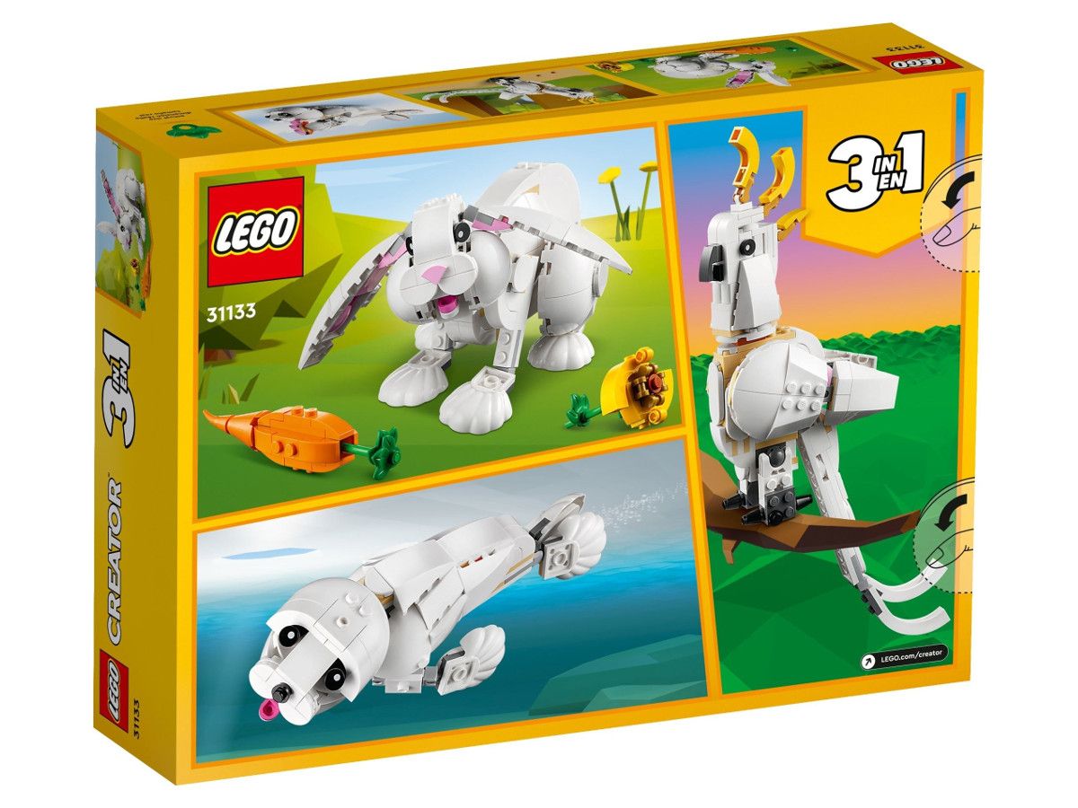 LEGO ЛЕГО 31133 Цена КРИЕЙТЪР - Бял заек цена