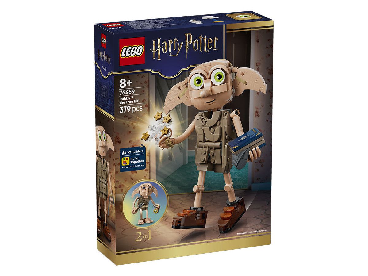 Комплект LEGO 76469 Хари Потър 2-в-1 модел Доби или Крийчър