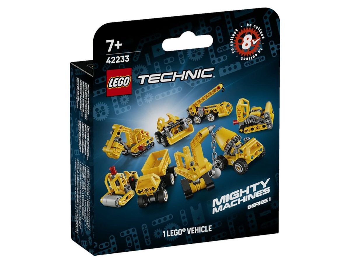 Конструктор LEGO Technic 42233 Mighty Machines мистериозна кутия
