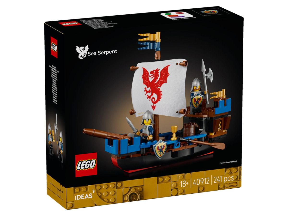 Предна кутия на ексклузивния комплект LEGO Ideas 40912 Морски Дракон от Get7.eu