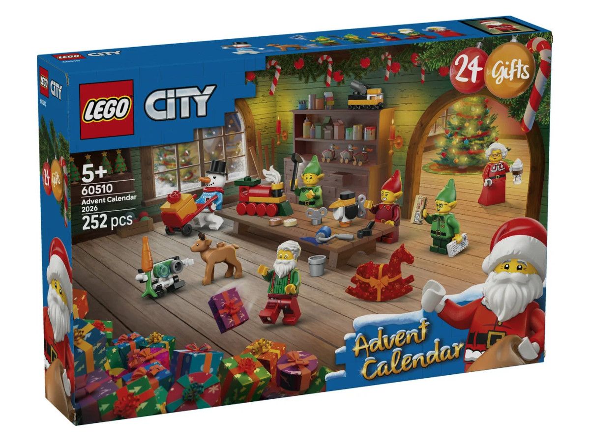 Конструктор LEGO City Коледен календар 2026 модел 60510 предна кутия