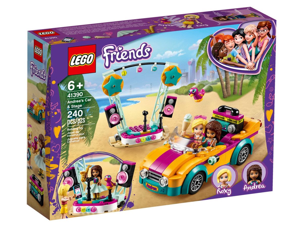 LEGO ЛЕГО 41390 Цена Френдс - Сцената и колата на Андрея
