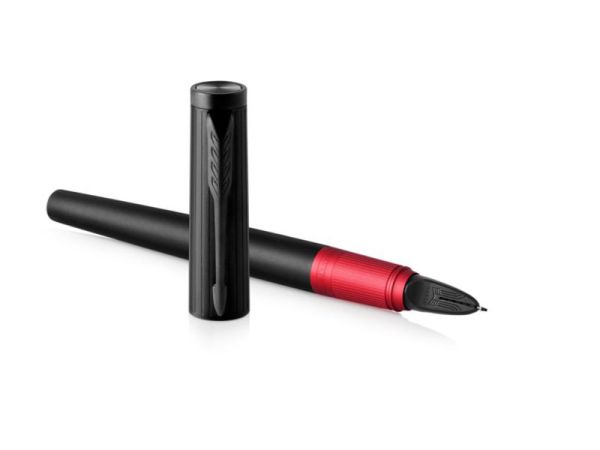 Писалка Паркер Parker 5th Ingenuity Deluxe Black & Red PVD Large, ВАР