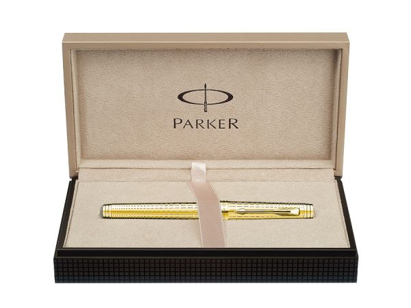 Писалка Паркер Parker  Premier Deluxe Gold Plated GT