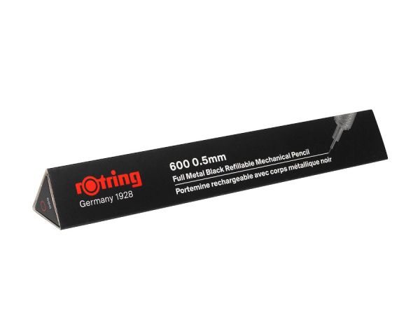 Автоматичен молив Ротринг Rotring 600, черен, 0.5 mm, ВАР