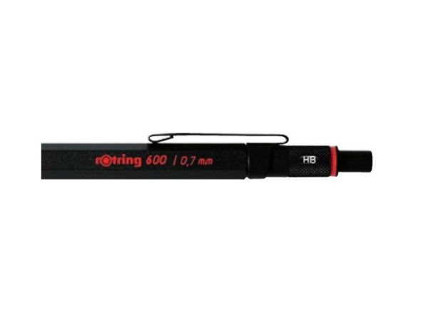 Автоматичен молив Ротринг Rotring 600, черен, 0.7 mm, ВАР