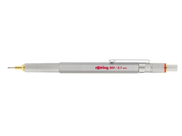Автоматичен молив Ротринг Rotring 800, сребърен, 0.7 mm, ВАР