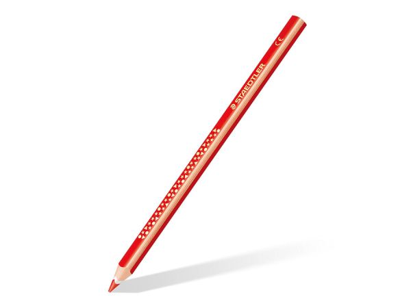 Цветни моливи Staedtler NC 128 Jumbo, 10 цвята + острилка