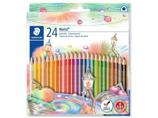 Цветни моливи Staedtler NC 127, 24 цвята