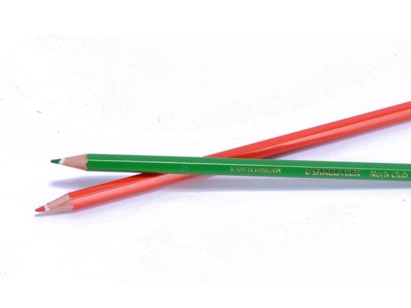 Цветни моливи Staedtler NC 144 50 с гума, 24 цвята