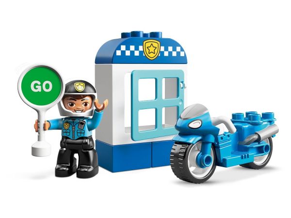 ЛЕГО Дупло - Полицейски мотоциклет 10900