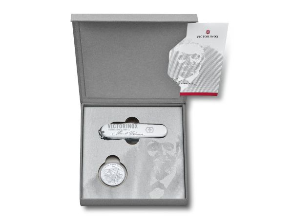 Швейцарски джобен нож Victorinox Karl Elsener Commemorative Coin Set 2018 1.1918.J18