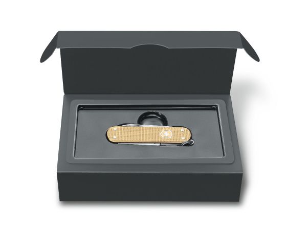 Викторинокс Нож Victorinox Classic, Alox Limited Edition 2019, champagne gold 0.6221.L19