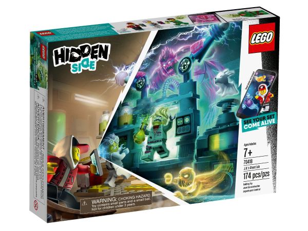 LEGO® Hidden Side™ Лего Скрита страна - Лабораторията за духове на J.B.  70418