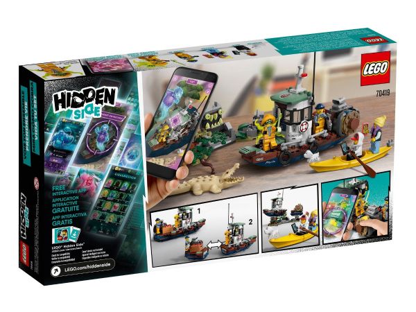 LEGO® Hidden Side™ Лего Скрита страна - Разбита лодка за скариди 70419