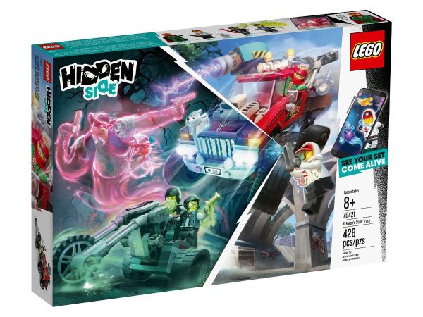 LEGO® Hidden Side™ Лего Скрита страна - Камионът за каскади на Ел Фуего 70421