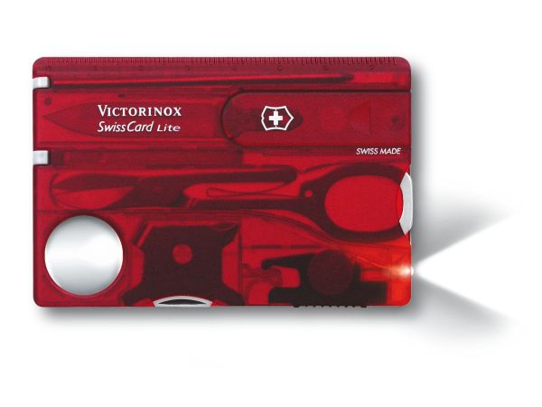 Victorinox Швейцарска карта Swiss Card Lite Ruby 0.7300.T