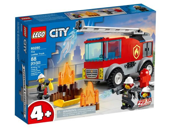 ЛЕГО Сити - Камион с пожарникарска стълба 60280