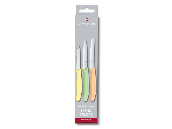 Комплект Victorinox от 3бр. малки ножове за белене и рязане 6.7116.34L2