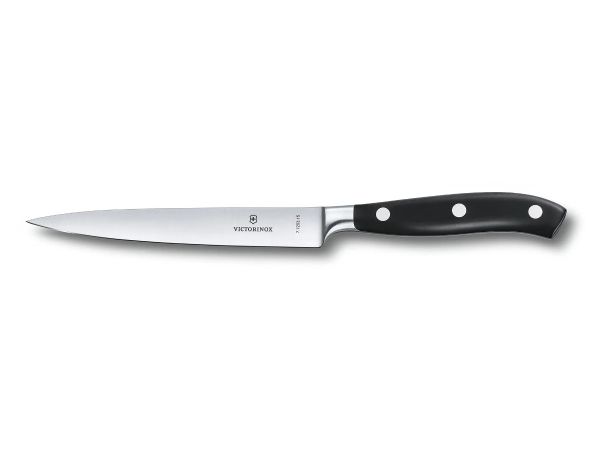 Кован,универсален нож Victorinox Grand Maître - цяло,гладко острие