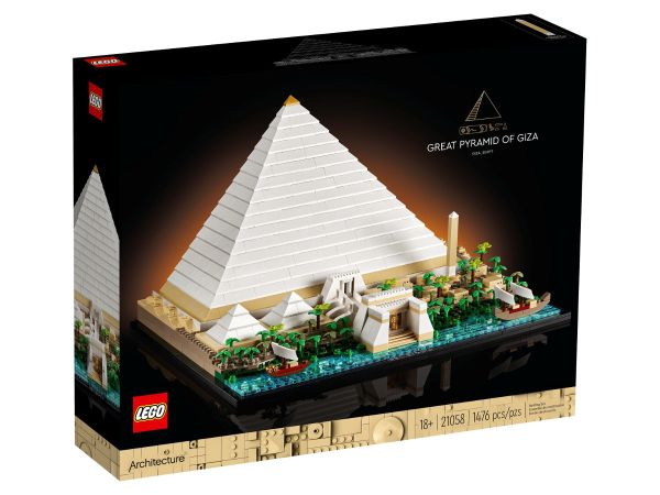 ЛЕГО Архитектура - Голямата пирамида в Гиза 21058