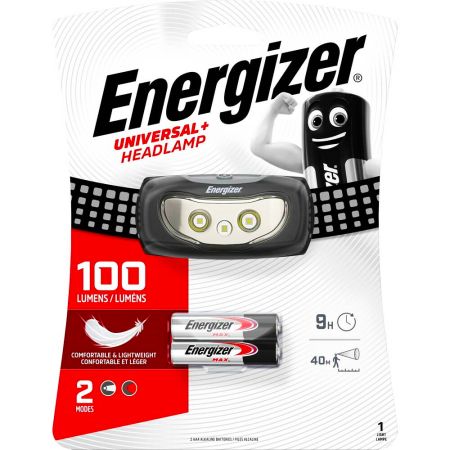 Фенер Челник Енерджайзер Вижън 100 Лумена Energizer Vision Headlight 100 Lumens