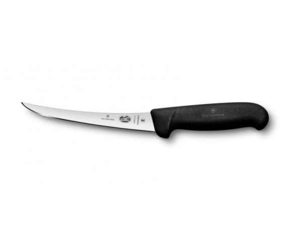 Нож Victorinox Fibrox за обезкостяване, извито гъвкаво острие, 5.6613.15