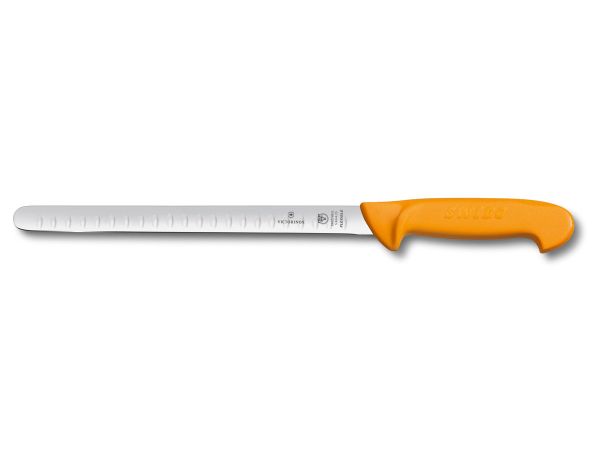 Месарски нож Victorinox Swibo гъвкаво острие с улеи против залепване 5.8444.25