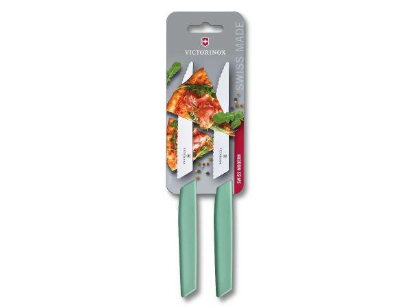 Нож за пържоли и пица Victorinox Swiss Modern, 2 бр. 6.9006.11W2B