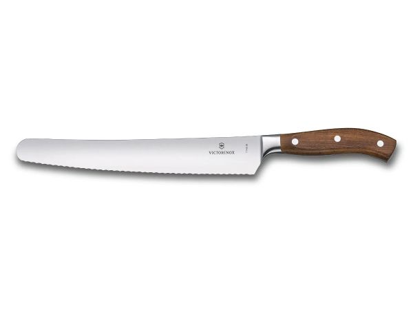 Кован нож за хляб и сладкиши Victorinox Grand Maître - цяло  ,вълнообразно острие  7.7430.26G