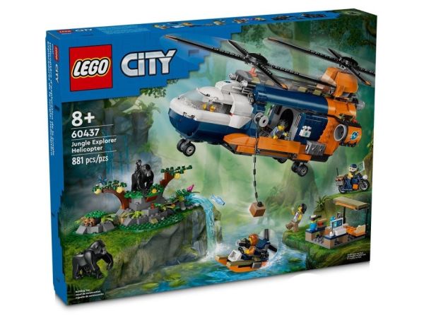 ЛЕГО Сити - Изследовател в джунглата - хеликоптер 60437