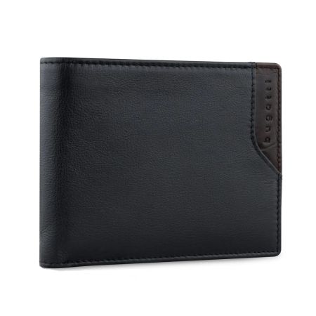 Кожен портфейл Bugatti Corso DeLuxe Wallet With Flap a