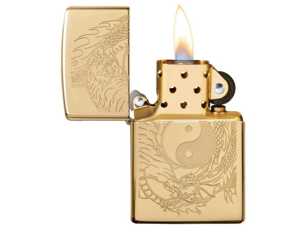 Запалка Zippo 49024 Tiger and Dragon Design