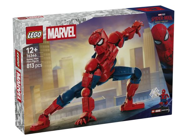 Конструктор LEGO 76346 Фигура на Спайдърмен с включена минифигурка и 813 части