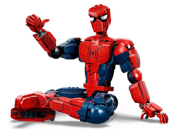 Подвижна екшън фигура LEGO 76346 Spider-Man с 24 точки на съчленяване