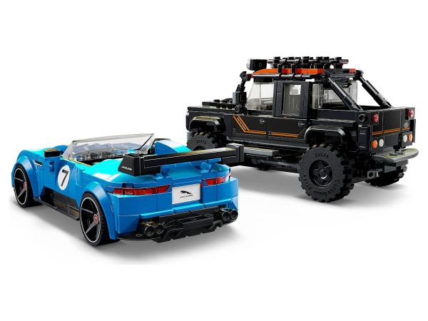 ЛЕГО Спийд Шампиони  - Jaguar Project 7 и Land Rover Defender 77264
