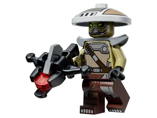 Минифигурка на Мандалорианец sw1519 с броня и оръжие от комплекта LEGO Star Wars 75451