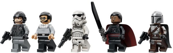 Колекционерски имперски минифигурки с оръжия от комплект LEGO Star Wars 75459