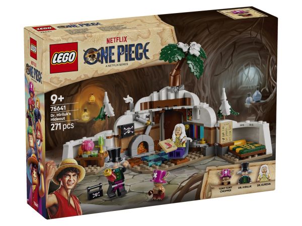 Предна кутия на премиум аниме конструктора LEGO Star Wars 75641 Скривалището на д-р Хирилук от Get7.eu
