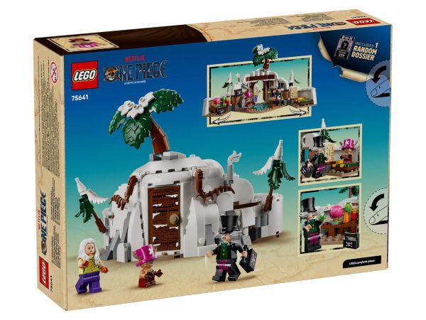Задна кутия на LEGO ONE PIECE 75641 с размери 26.2 x 19.1 x 6.1 см и тегло 0.400 кг от Get7.eu
