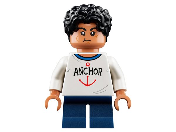 Ексклузивна ЛЕГО минифигурка на младия Монки Д. Луфи от комплект LEGO 75647